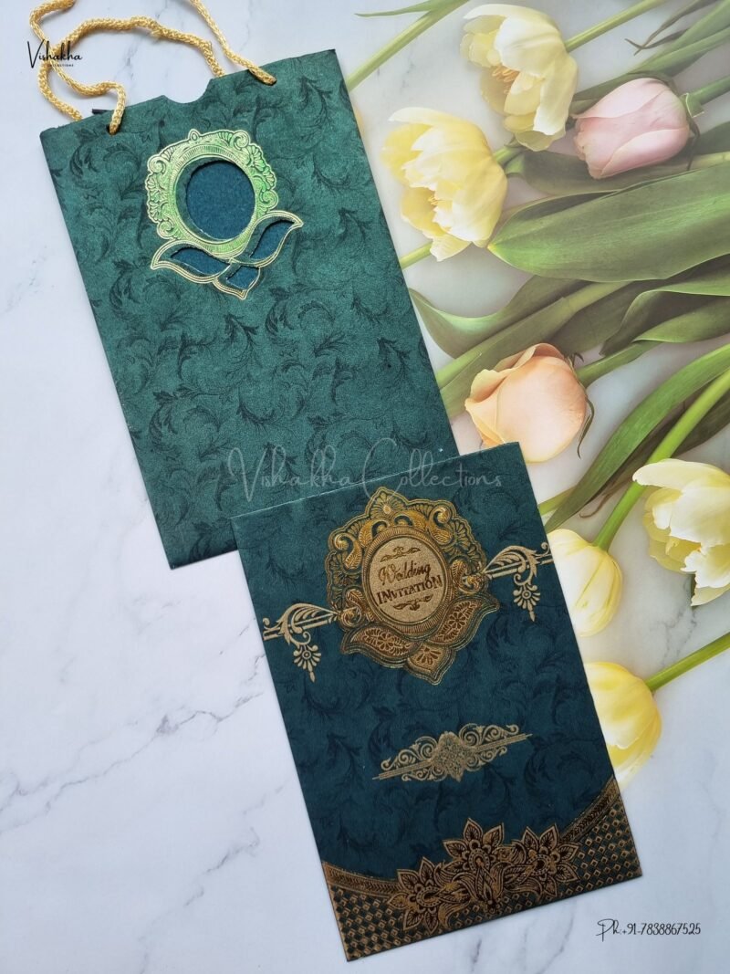 Designer Premium Customized Wedding Invitation Cards - SCH-018