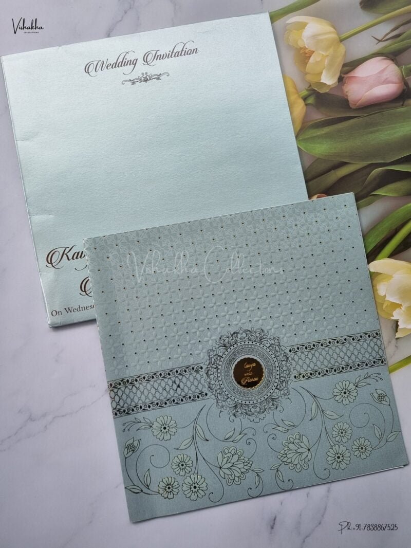 Designer Premium Customized Wedding Invitation Cards - A2661