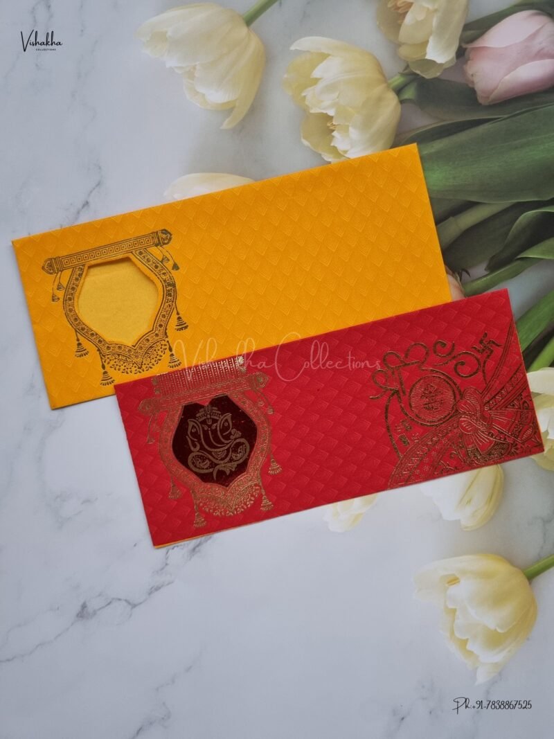 Designer Premium Customized Wedding Invitation Cards - GS-216