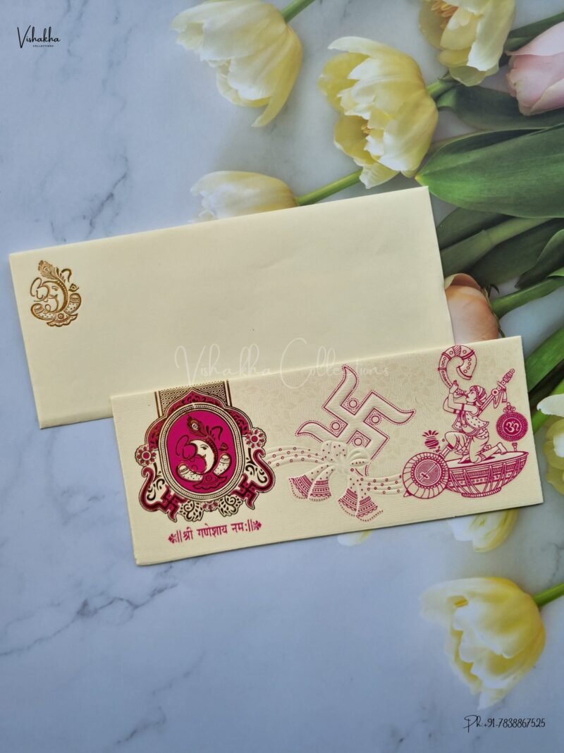 Designer Premium Customized Wedding Invitation Cards - GS-221