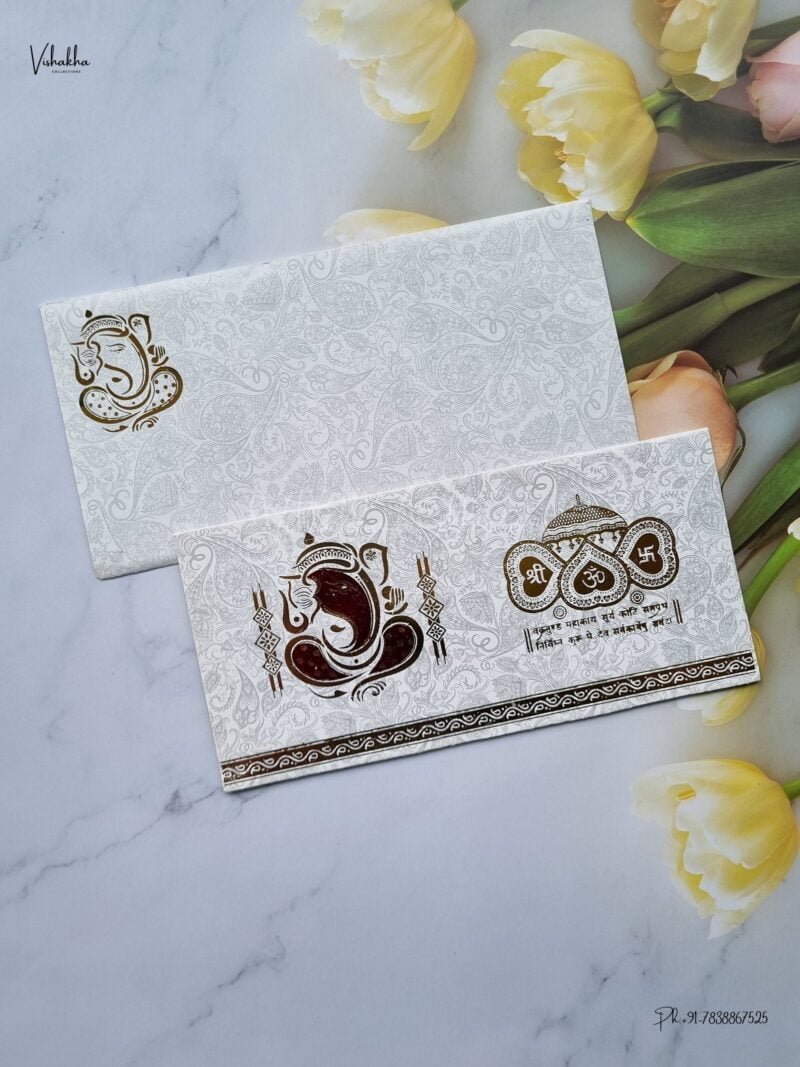Designer Premium Customized Wedding Invitation Cards - GS-248
