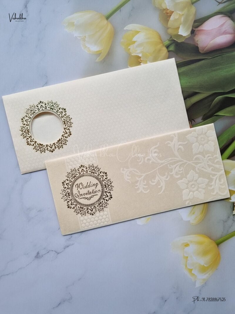 Designer Premium Customized Wedding Invitation Cards - GS-266