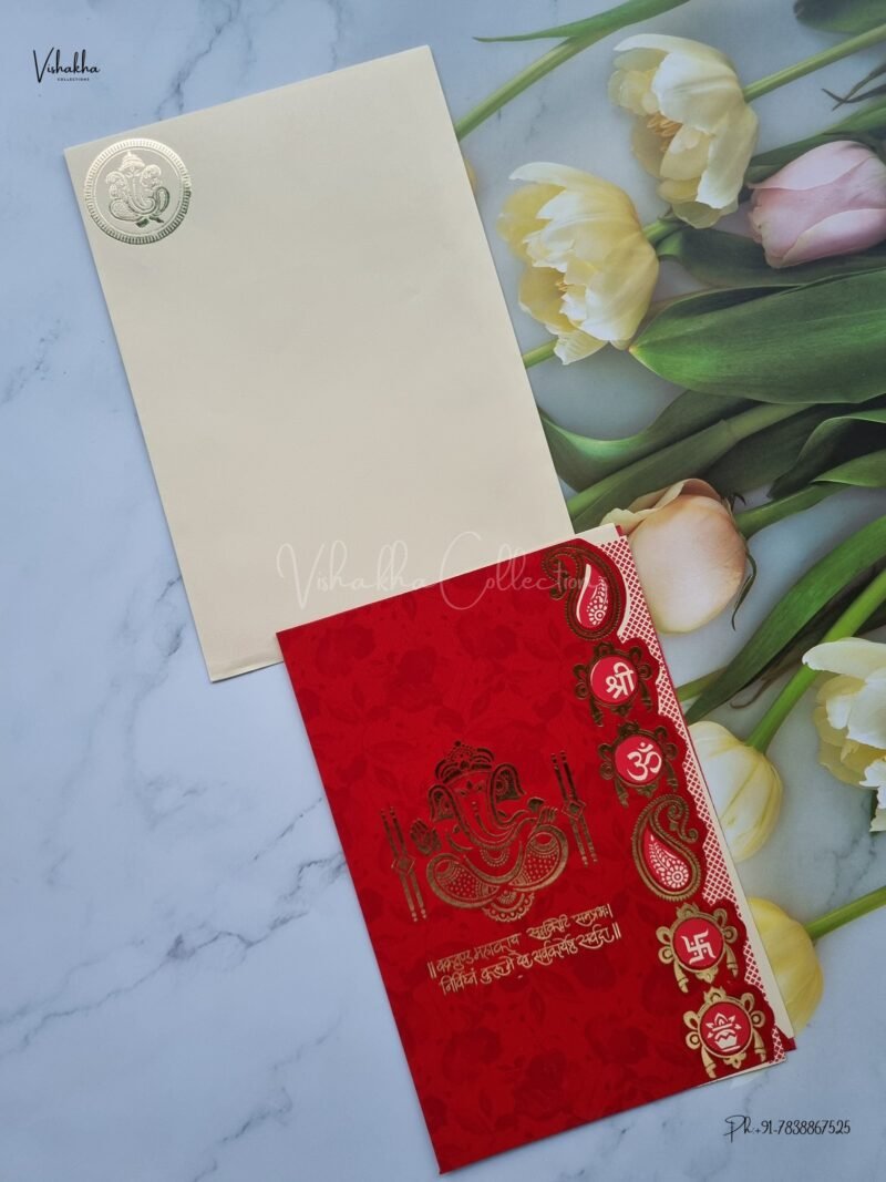 Designer Premium Customized Wedding Invitation Cards - GS-280