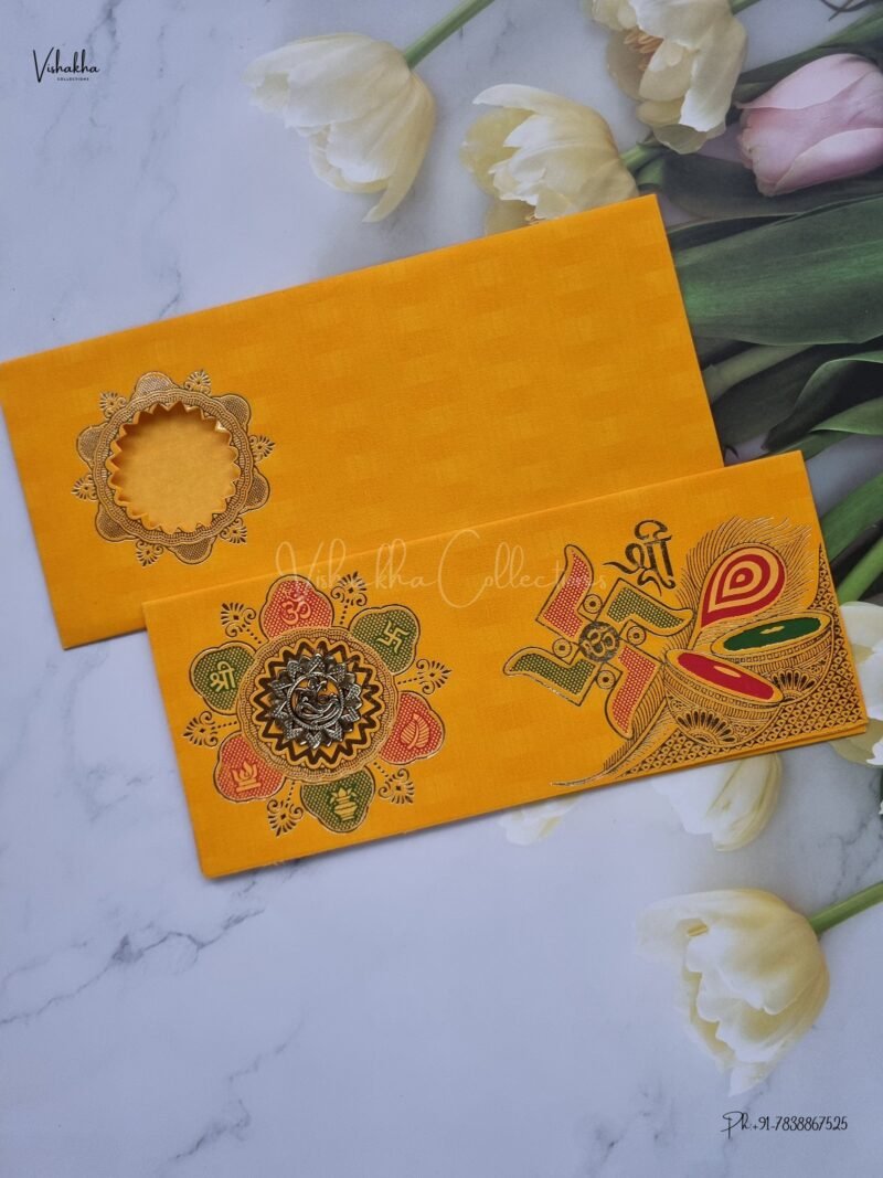 Designer Premium Customized Wedding Invitation Cards - GS-297