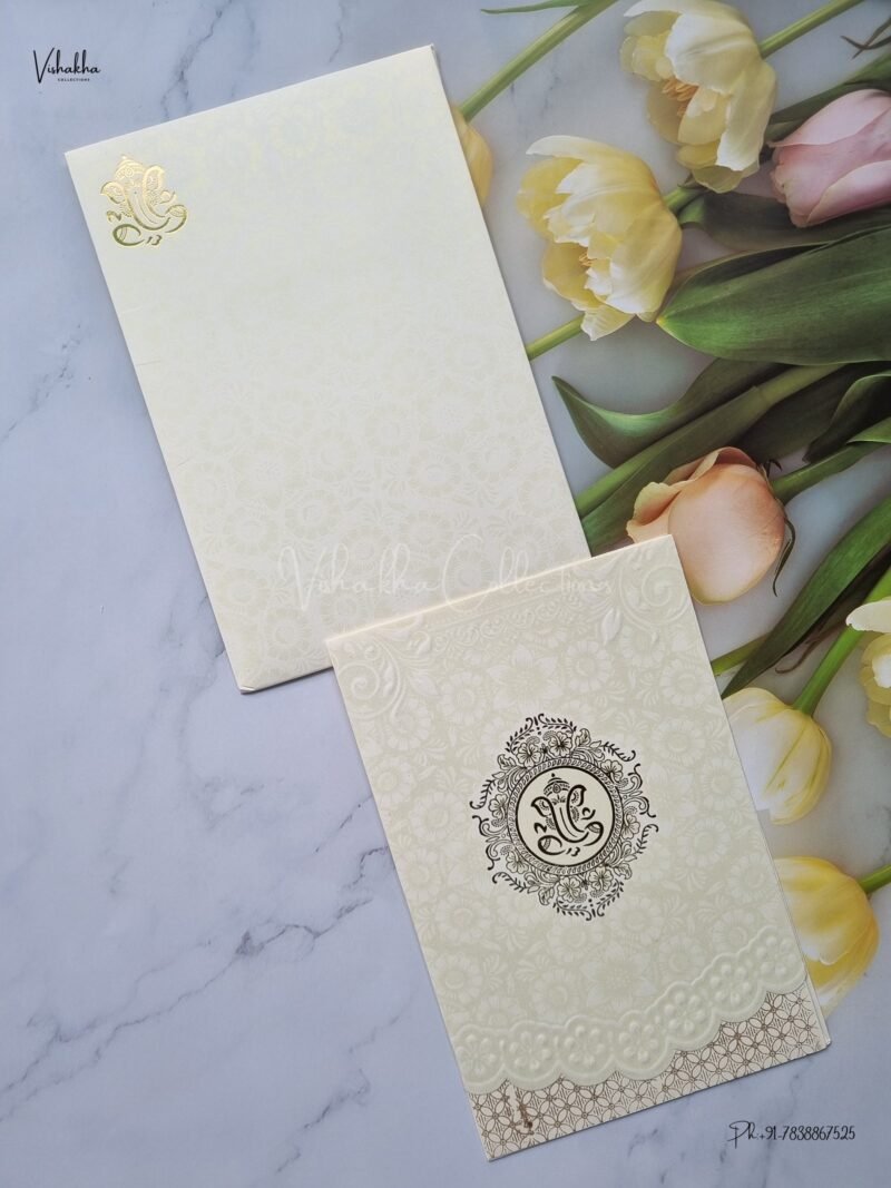 Designer Premium Customized Wedding Invitation Cards - GS-302
