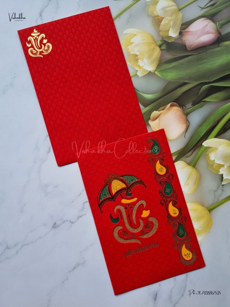 Designer Premium Customized Wedding Invitation Cards - GS-313