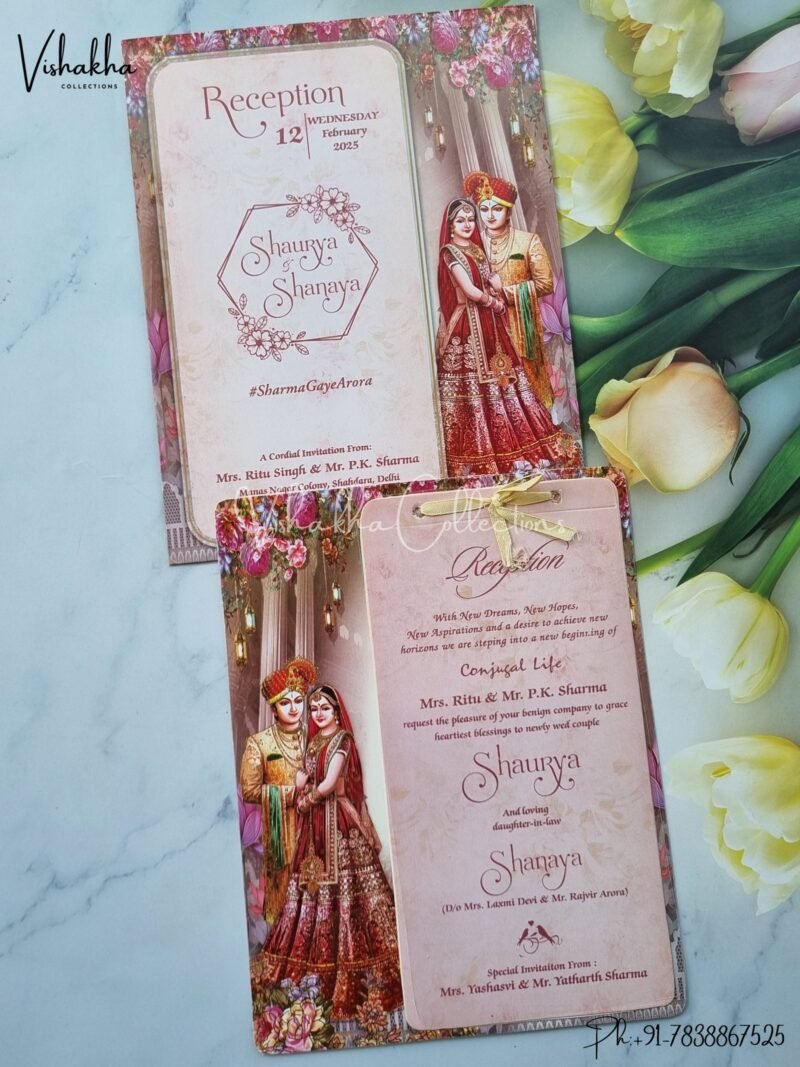 Dulah Dulhan Hindu invitation Cards ATS-L3184