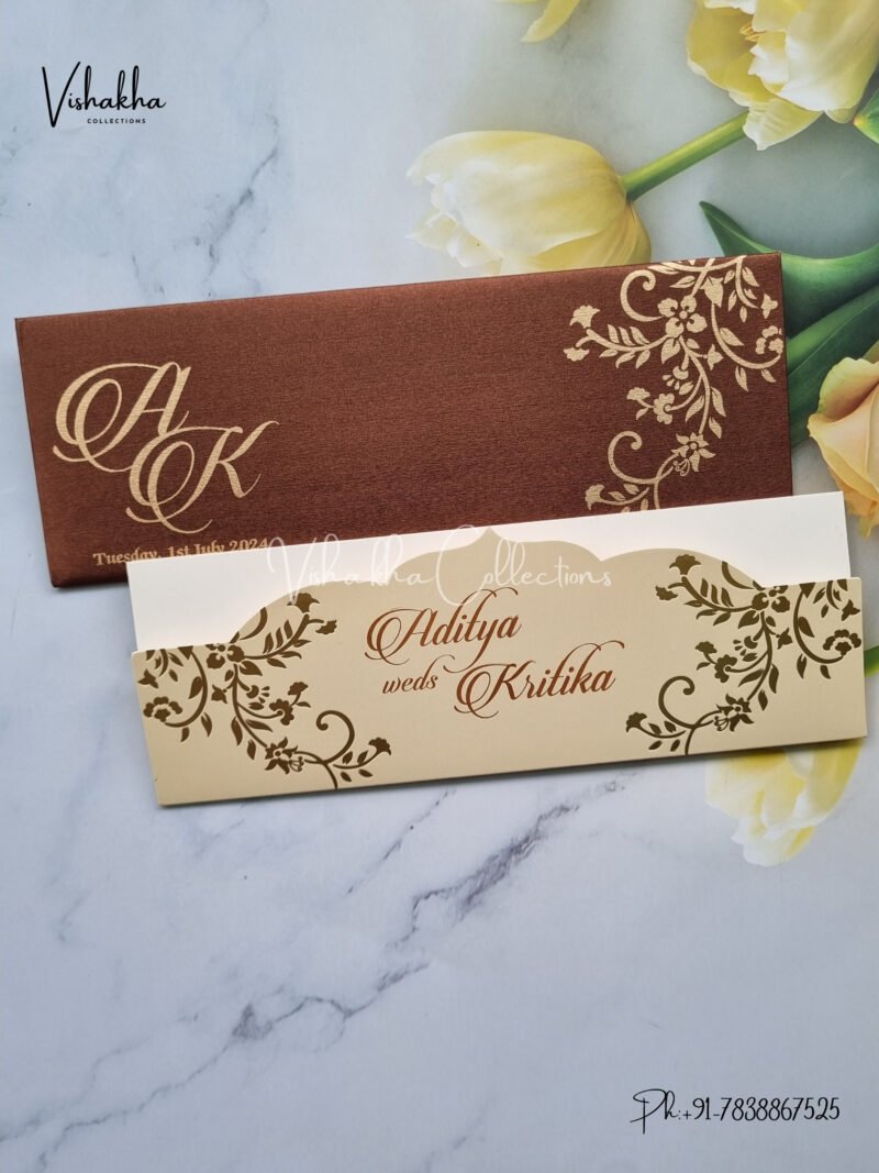 Hindu Wedding Muslim Wedding Christian Wedding Sikh Wedding invitation Cards - LN-807