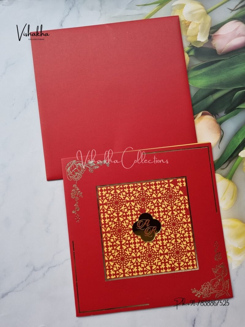 Hindu Muslim Christian Sikh Laser Cut invitation Cards SN-2629