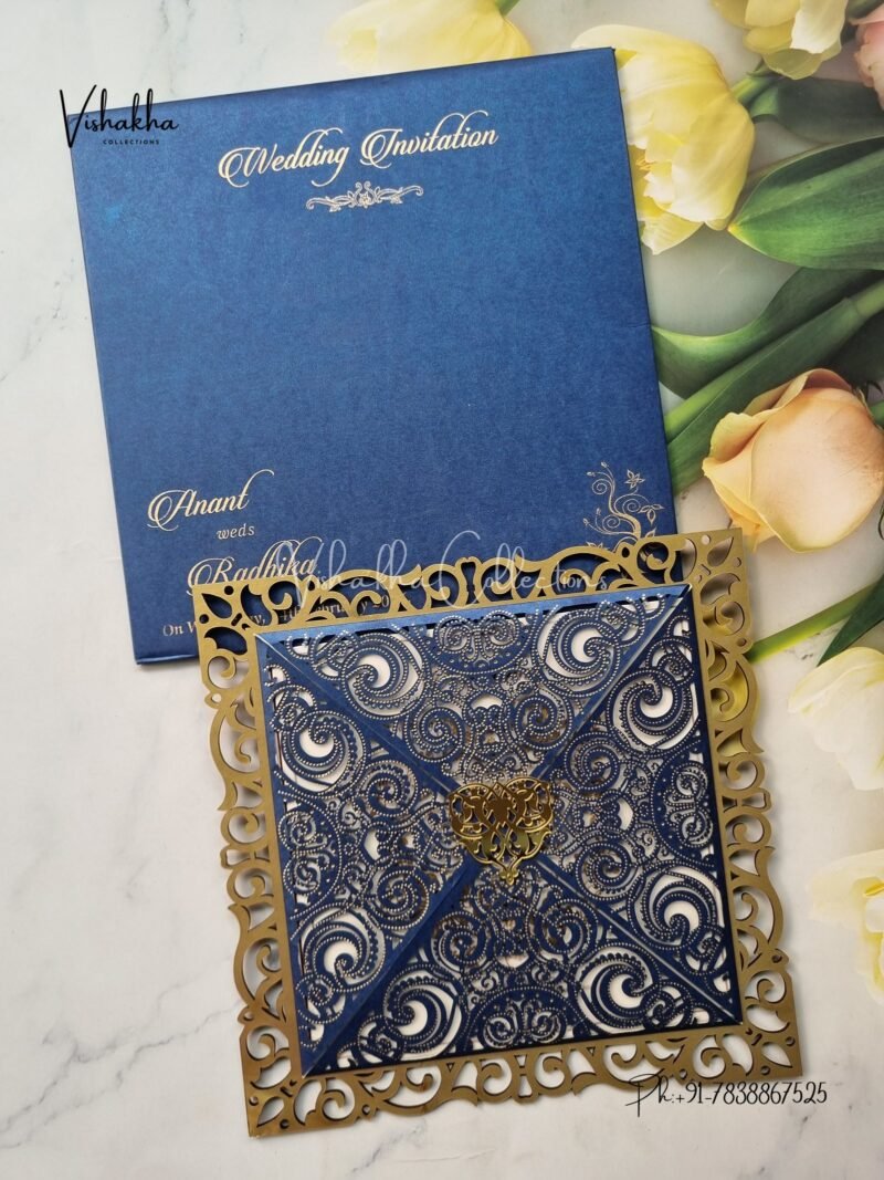 Unique Concept Hindu Muslim Christian Sikh MDF Board Laser Cut Laser Cut invitation Cards SN-2818